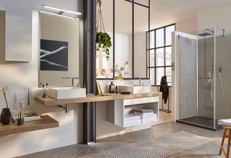 Andrez-Brajon / Dupont-Est - Article salle de bains moderne