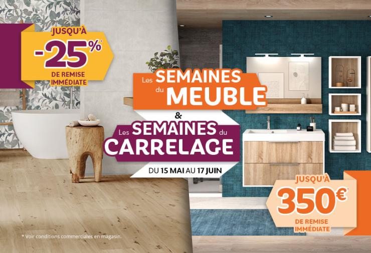Profitez des Semaines du Meuble et du Carrelage | Andrez-Brajon / Dupont-Est 